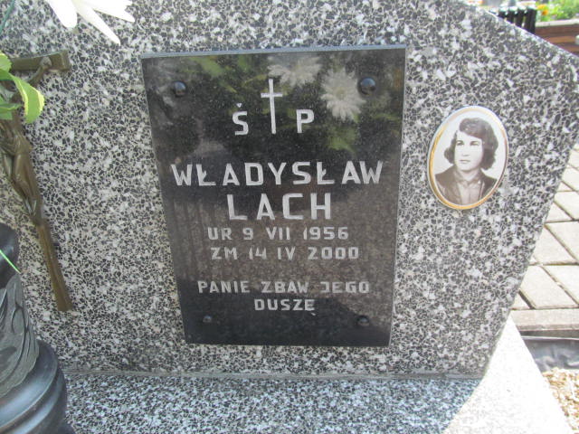 Władysław Lach 1956 Miętustwo - Grobonet - Wyszukiwarka osób pochowanych