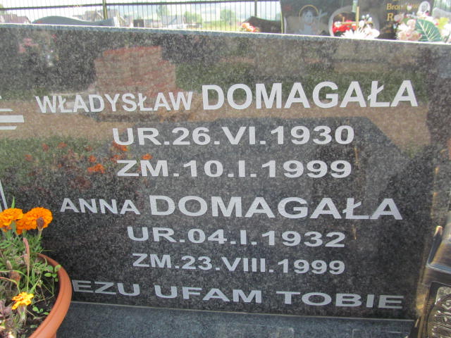 Anna Domagała  1932 Miętustwo - Grobonet - Wyszukiwarka osób pochowanych