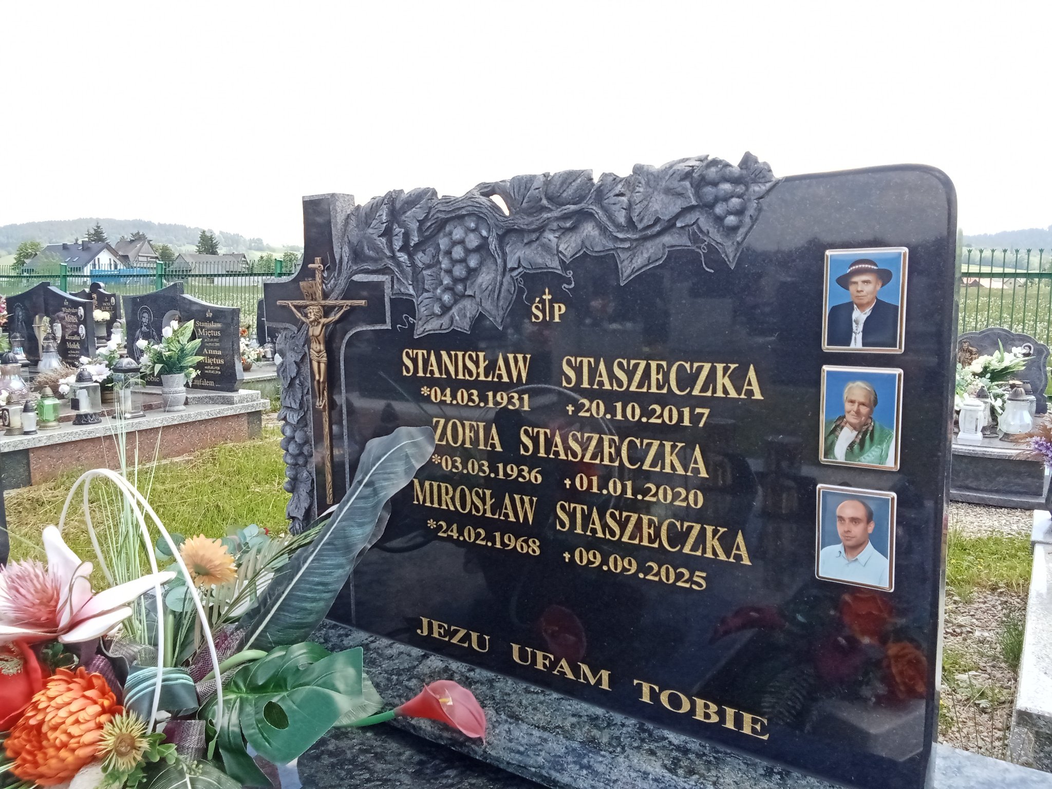 Grób Mirosław Staszeczka