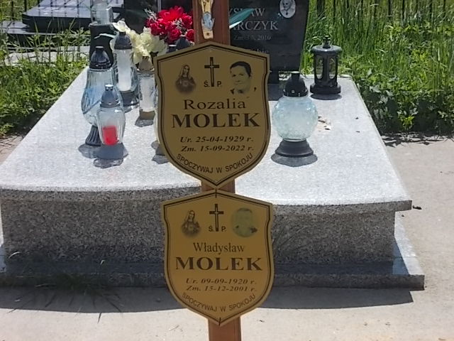 Grób Władysław  Molek