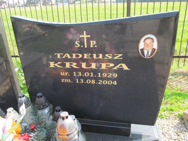 Tadeusz Krupa  1929 Miętustwo - Grobonet - Wyszukiwarka osób pochowanych
