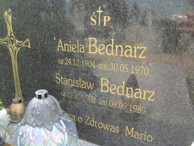 Aniela Bednarz  1904 Miętustwo - Grobonet - Wyszukiwarka osób pochowanych