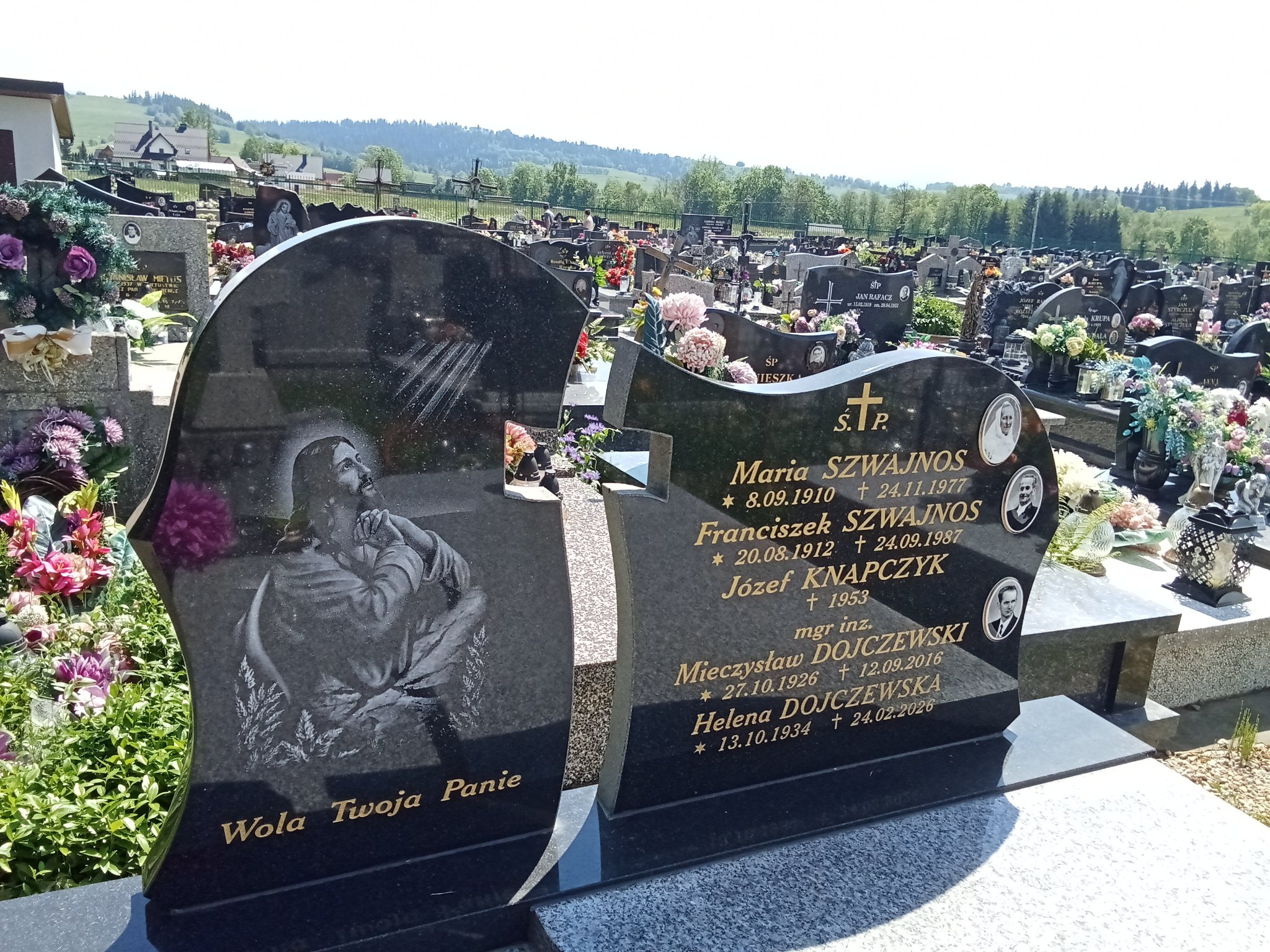Grób Maria  Szwajnos