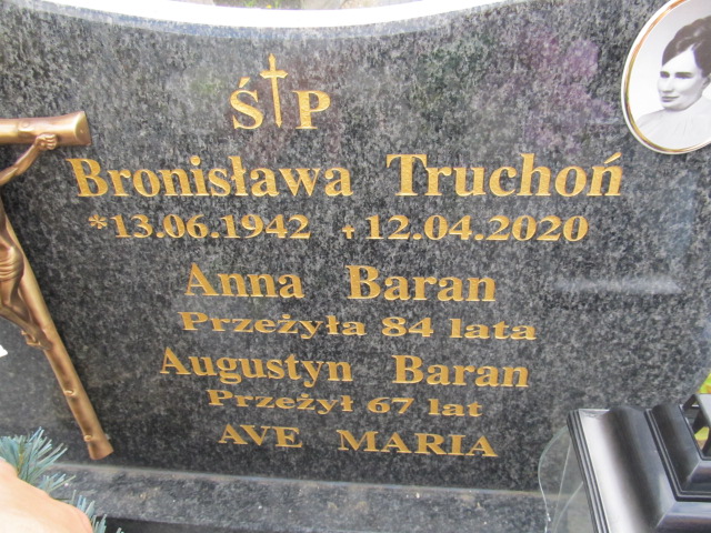 Augustyn Baran Miętustwo - Grobonet - Wyszukiwarka osób pochowanych