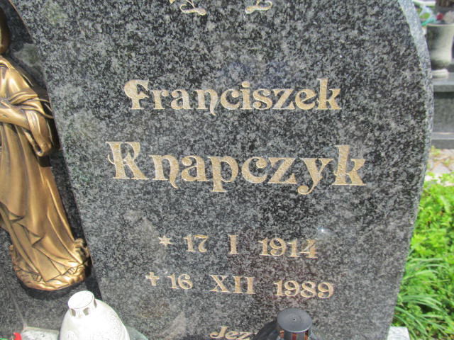 Franciszek Knapczyk 1914 Miętustwo - Grobonet - Wyszukiwarka osób pochowanych