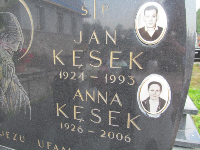 Anna Kęsek 1926 Miętustwo - Grobonet - Wyszukiwarka osób pochowanych