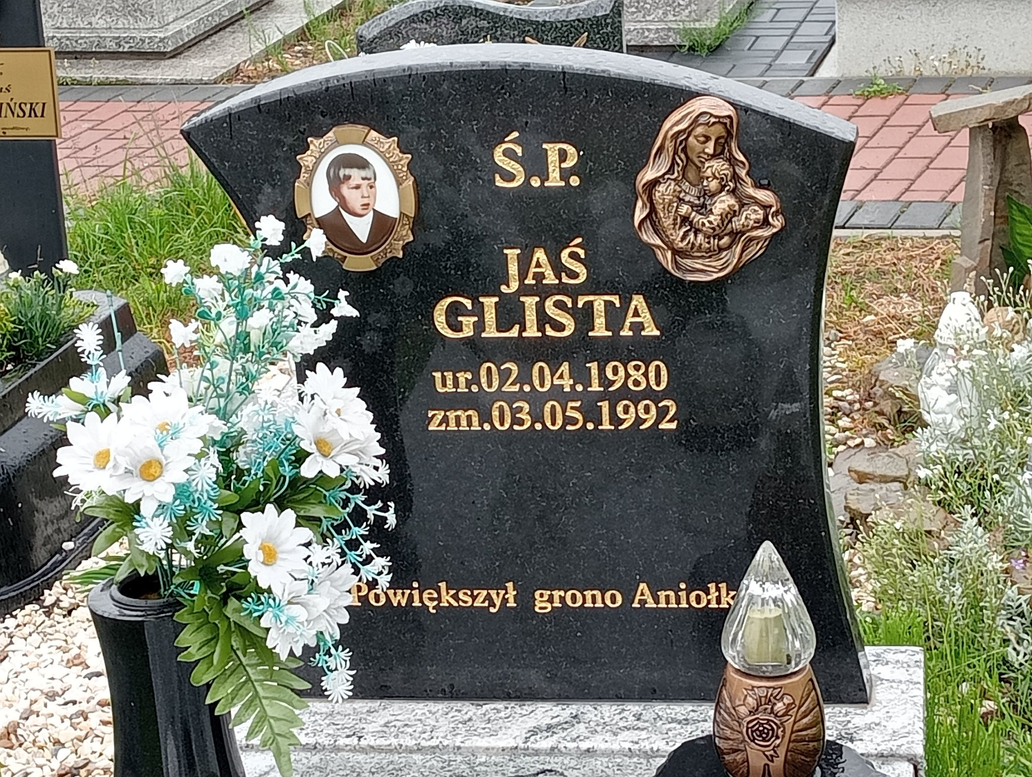 Jan Glista 1980 Miętustwo - Grobonet - Wyszukiwarka osób pochowanych