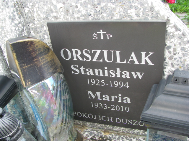 Stanisław Orszulak 1925 Miętustwo - Grobonet - Wyszukiwarka osób pochowanych