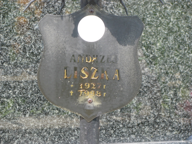 Andrzej Liszka  1926 Miętustwo - Grobonet - Wyszukiwarka osób pochowanych