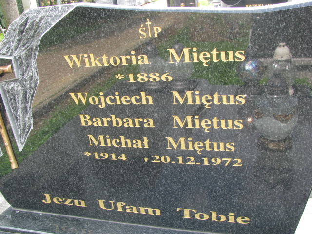 Michał Miętus 1913 Miętustwo - Grobonet - Wyszukiwarka osób pochowanych