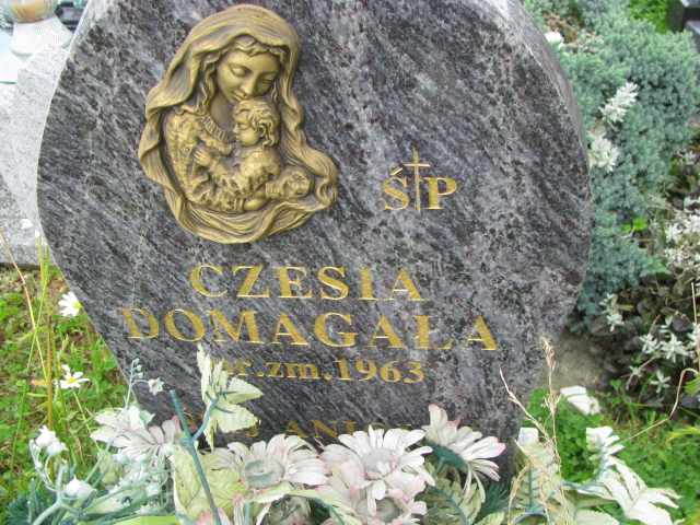 Czesława Domagała 1962 Miętustwo - Grobonet - Wyszukiwarka osób pochowanych