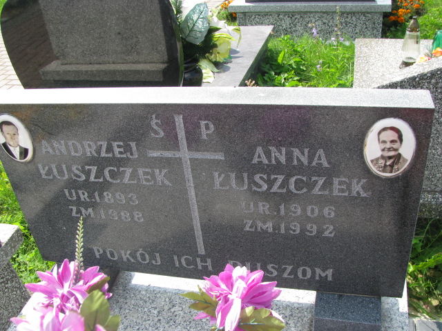 Anna Łuszczek 1906 Miętustwo - Grobonet - Wyszukiwarka osób pochowanych