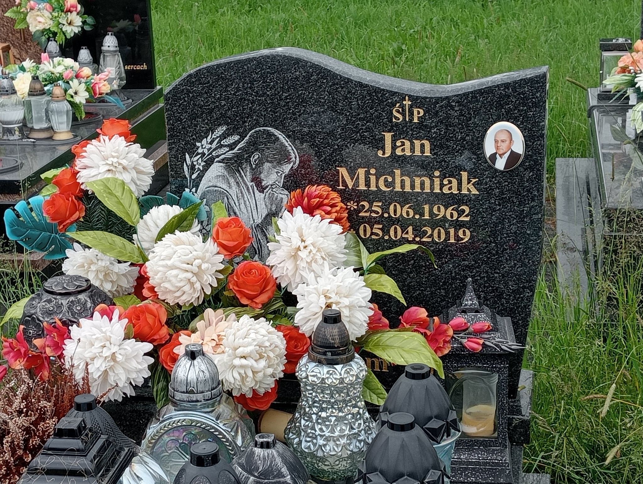 Jan Michniak 1962 Miętustwo - Grobonet - Wyszukiwarka osób pochowanych